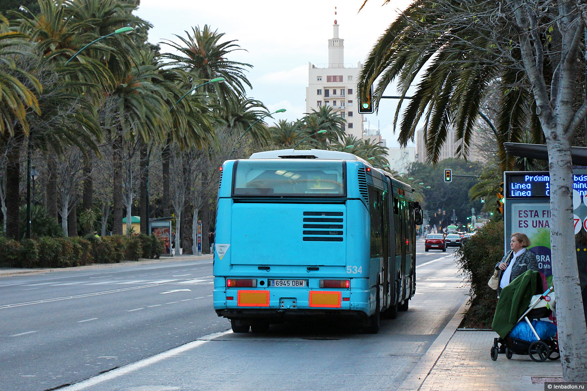 Spanien, Hispano Citybus Articulado Nr. 534