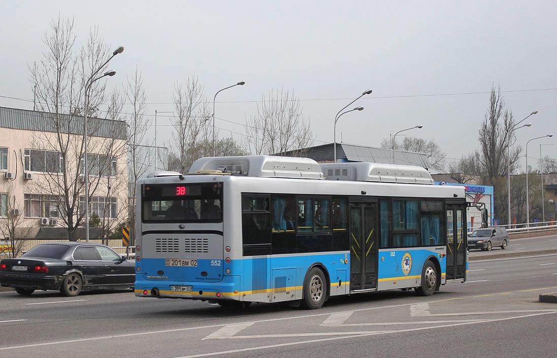 Алматы, Yutong ZK6118HGA № 552