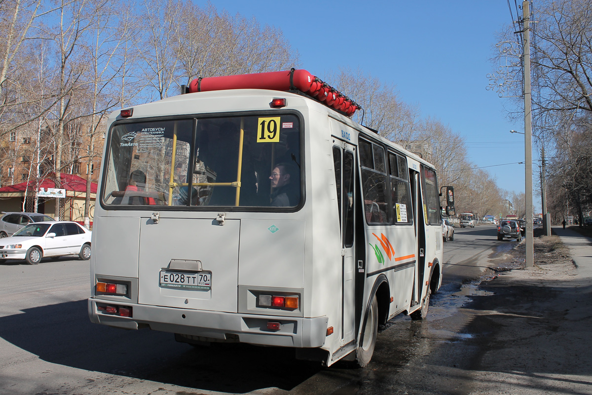 Томская область, ПАЗ-32054 № Е 028 ТТ 70