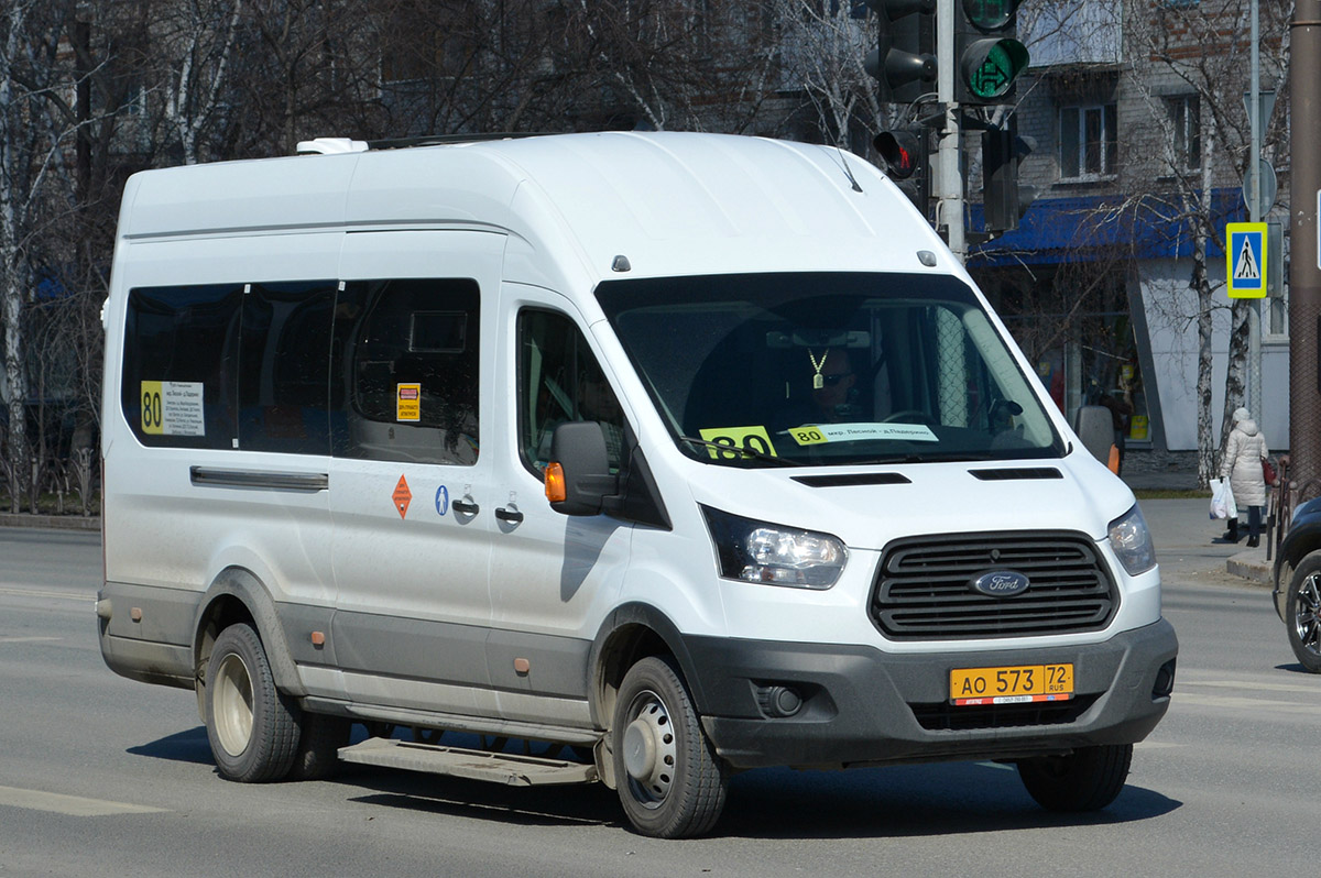 Тюменская область, Ford Transit FBD [RUS] (Z6F.ESG.) № АО 573 72