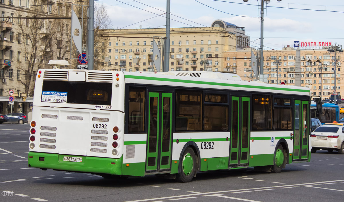 Москва, ЛиАЗ-5292.22 (2-2-2) № 08292