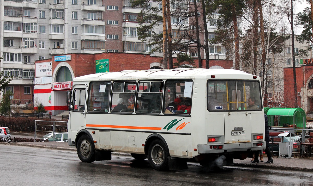 Томская область, ПАЗ-32054 № О 918 ОК 70