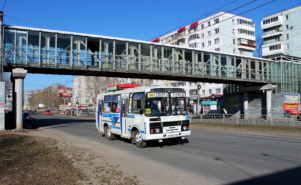 Томская область, ПАЗ-32054 № К 555 НР 70