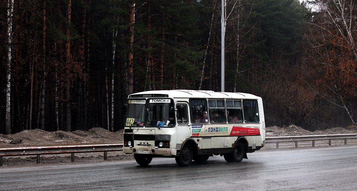 Томская область, ПАЗ-32054 № Е 979 УО 70