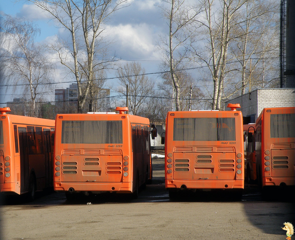 Nizhegorodskaya region — Depots; Nizhegorodskaya region — New Buses