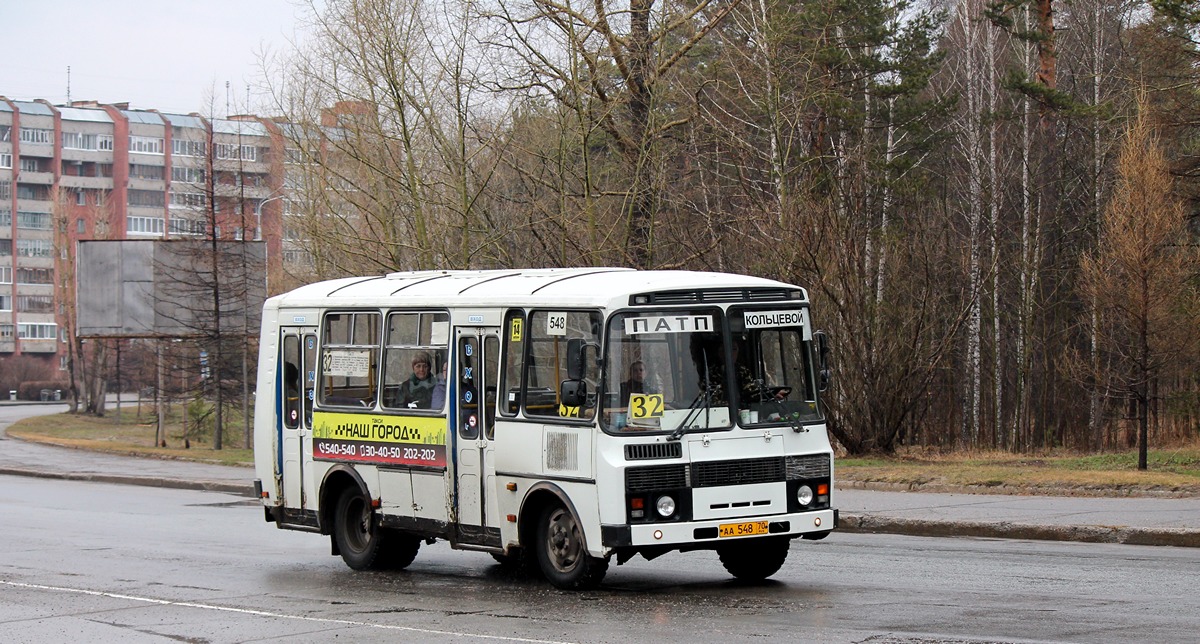 Томская область, ПАЗ-32054 № АА 548 70