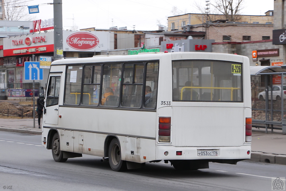 Санкт-Петербург, ПАЗ-320402-03 № n533