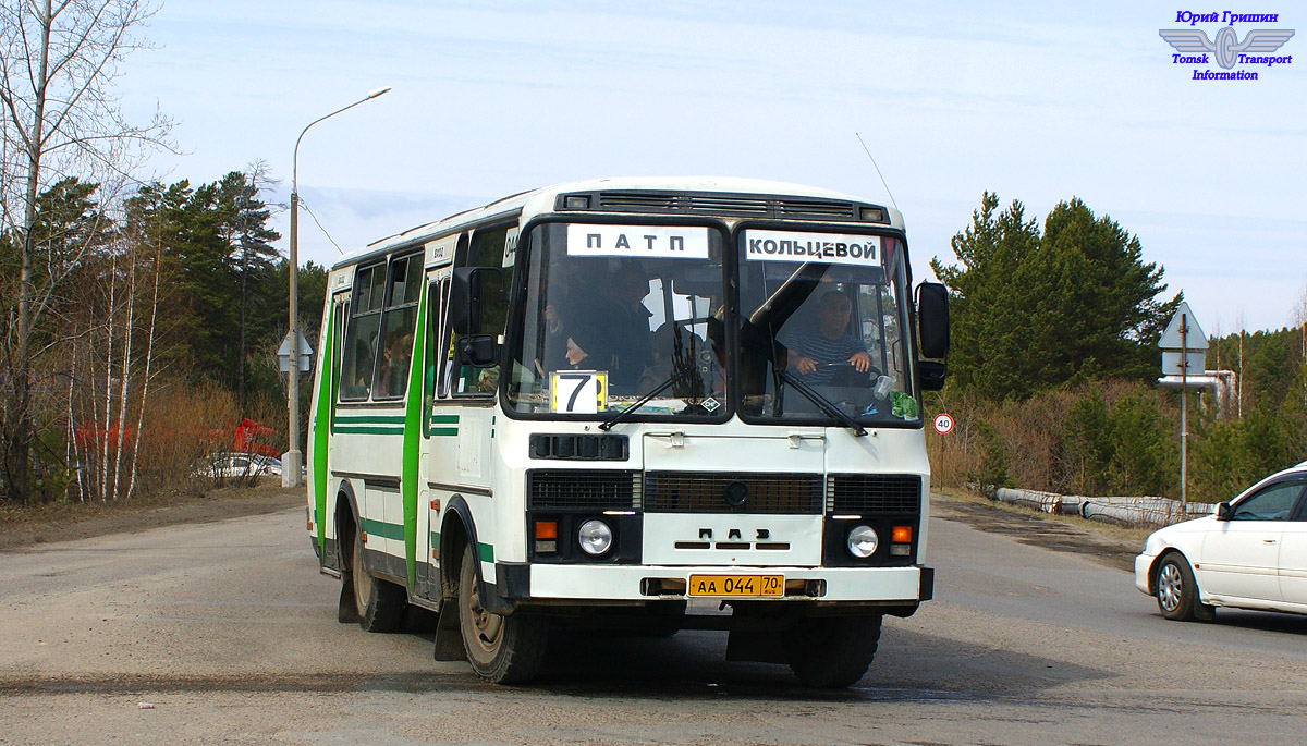 Томская область, ПАЗ-3205-110 № АА 044 70