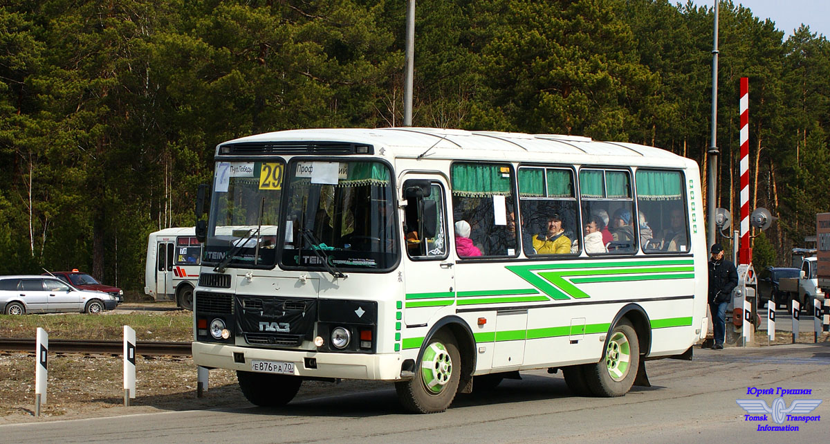 Томская область, ПАЗ-32054 № Е 876 РА 70