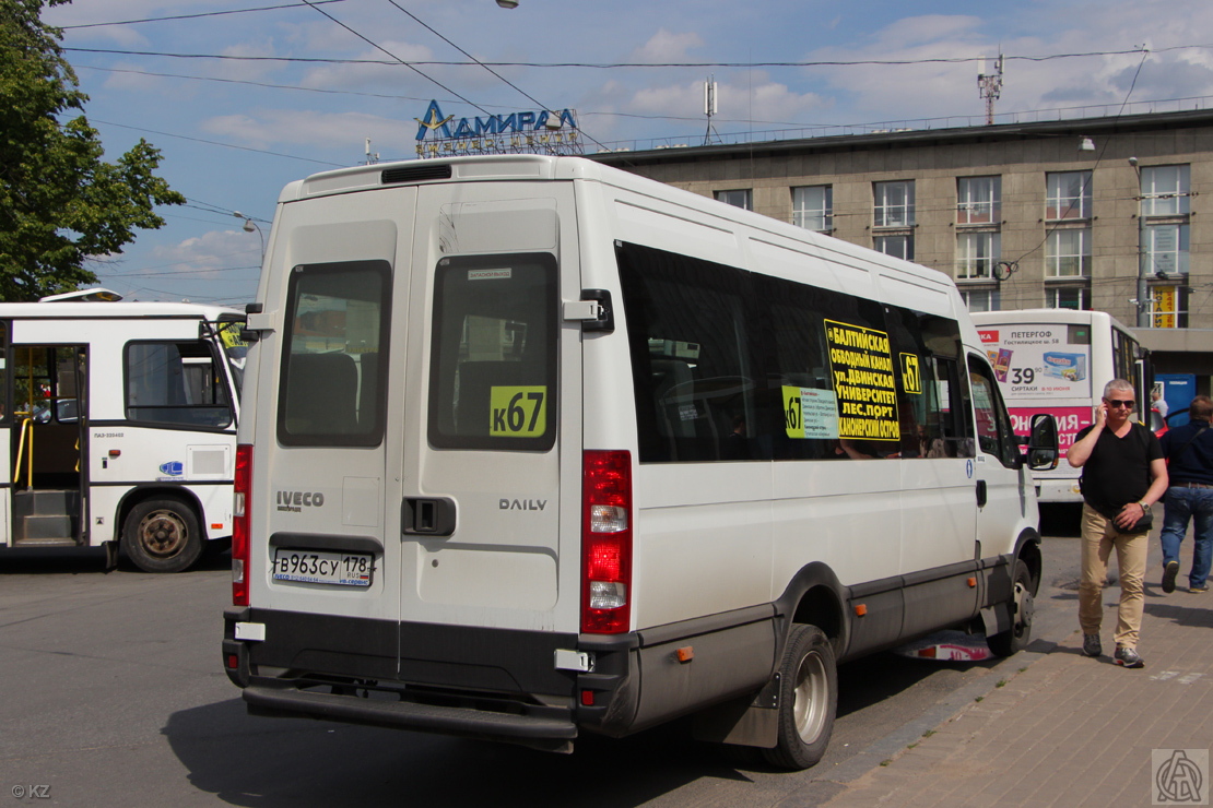 Санкт-Петербург, Нижегородец-2227UU (IVECO Daily) № В 963 СУ 178