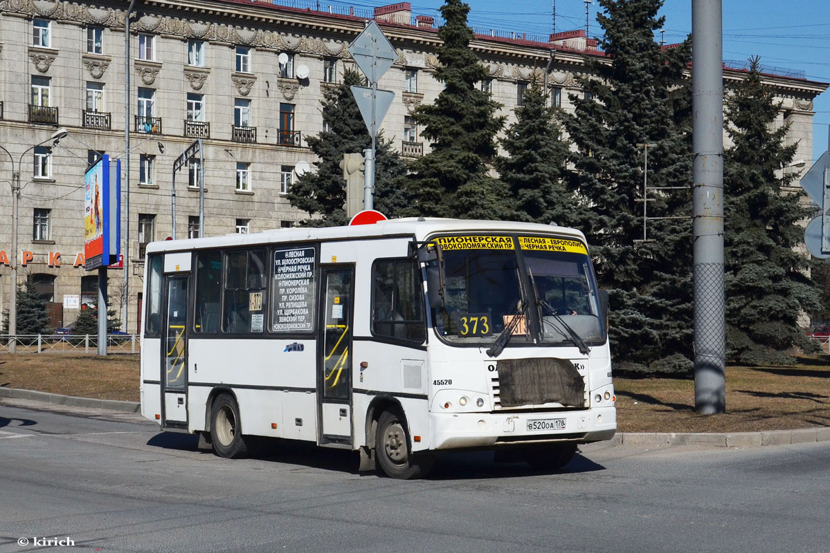 Санкт-Петербург, ПАЗ-320402-05 № В 520 ОА 178