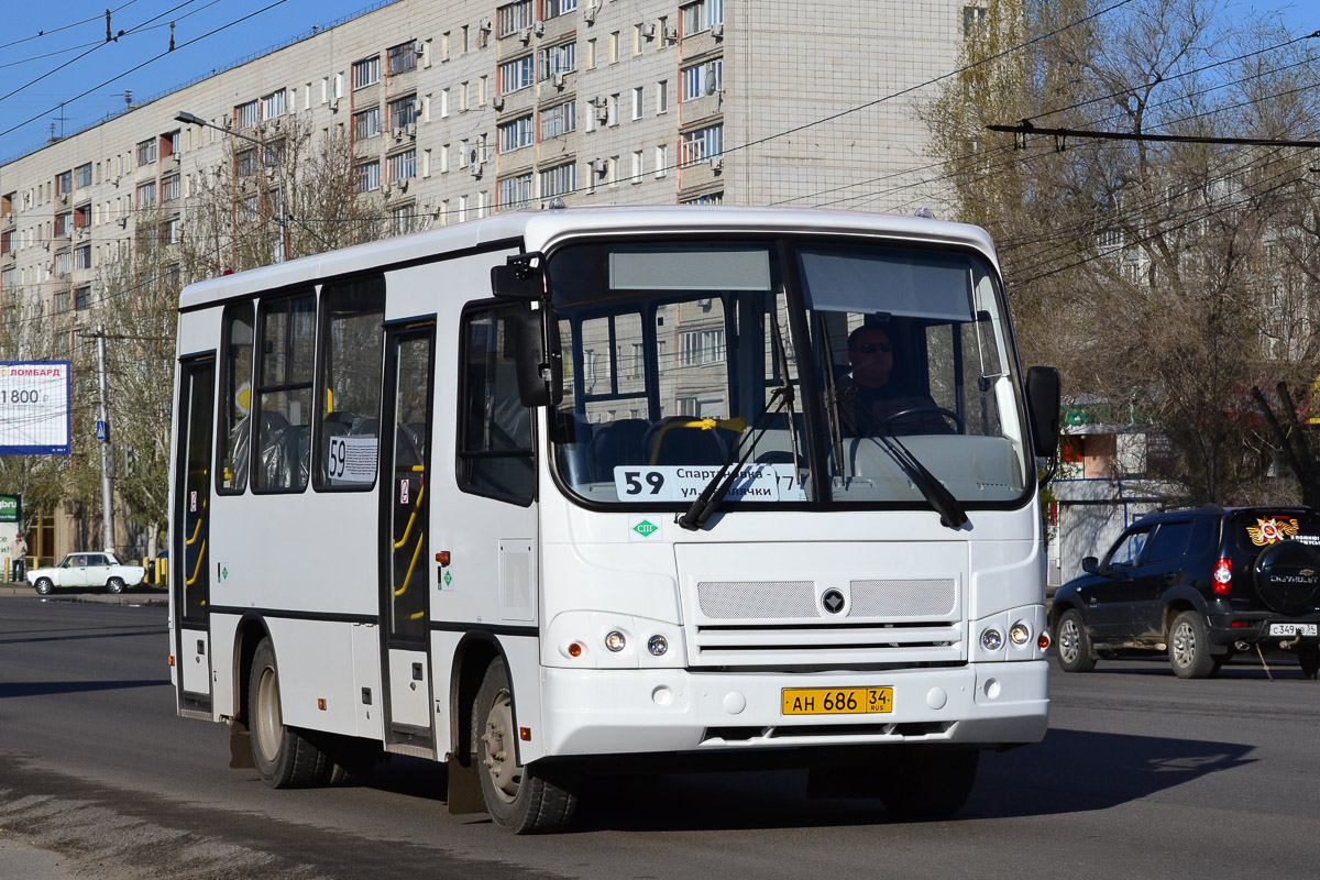 Волгоградская область, ПАЗ-320302-11 № 9777