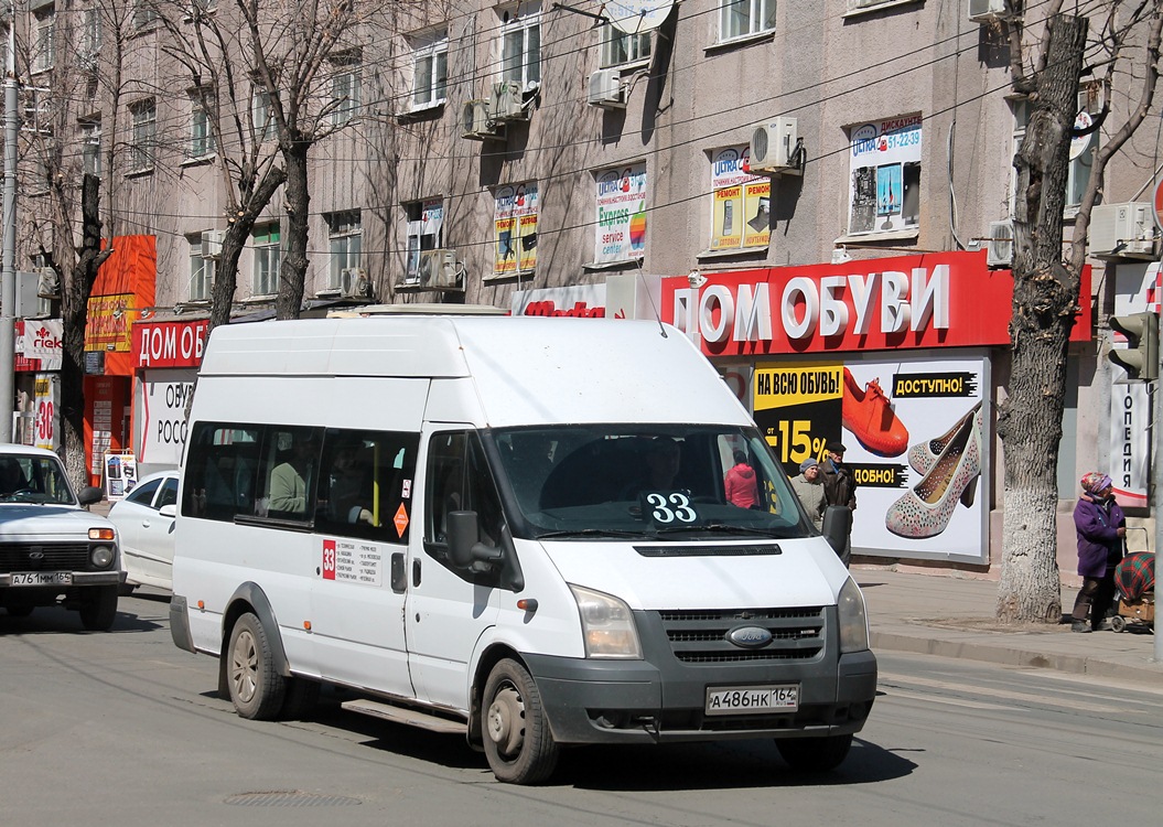 Саратовская область, Нижегородец-222702 (Ford Transit) № А 486 НК 164