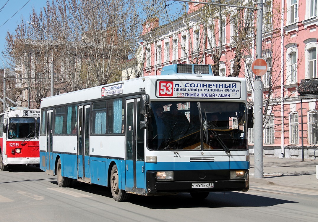 Saratov region, Mercedes-Benz O405 # Е 491 КХ 67