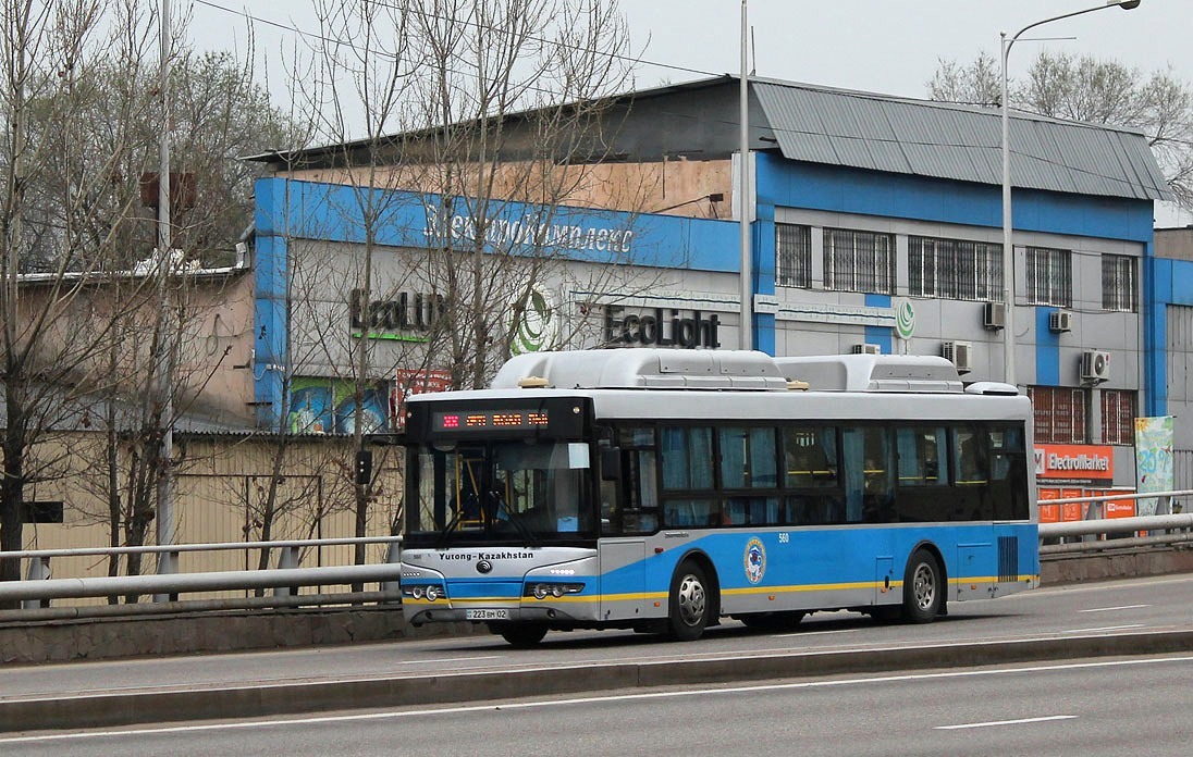 Алматы, Yutong ZK6118HGA № 560