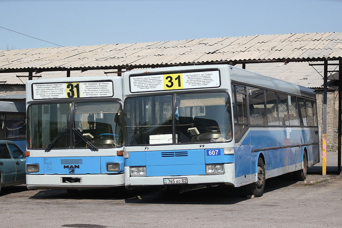 Алматы, Mercedes-Benz O407 № 607