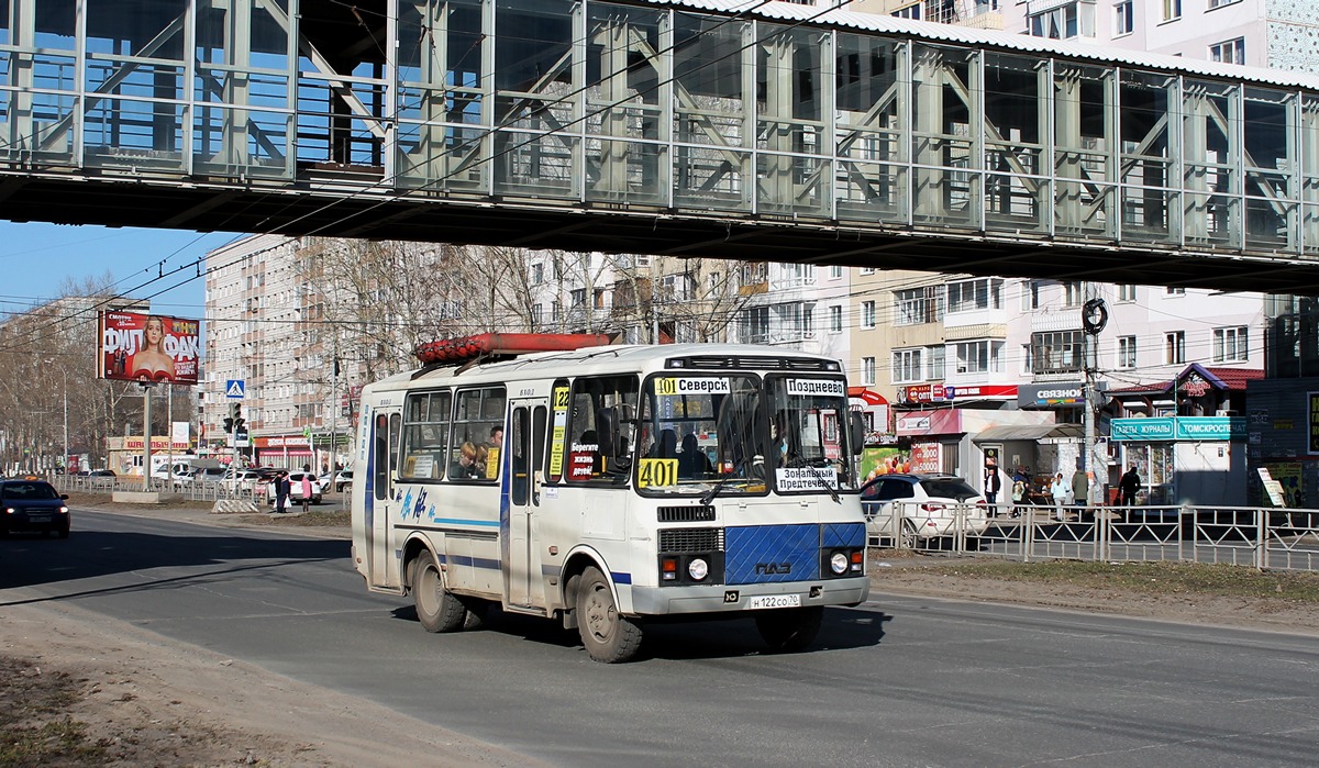 Томская область, ПАЗ-32054 № Н 122 СО 70