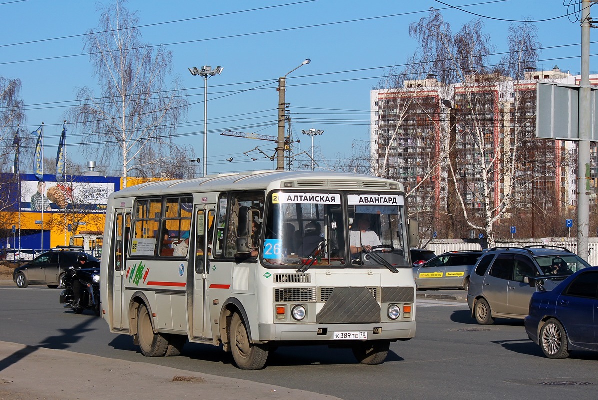 Томская область, ПАЗ-32054 № К 389 ТЕ 70