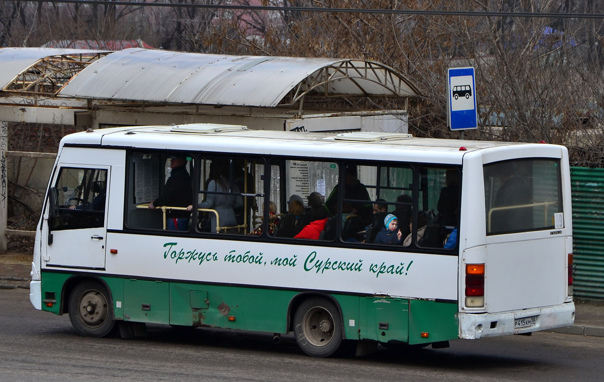 Penza region, PAZ-320402-03 Nr. Р 415 КМ 58