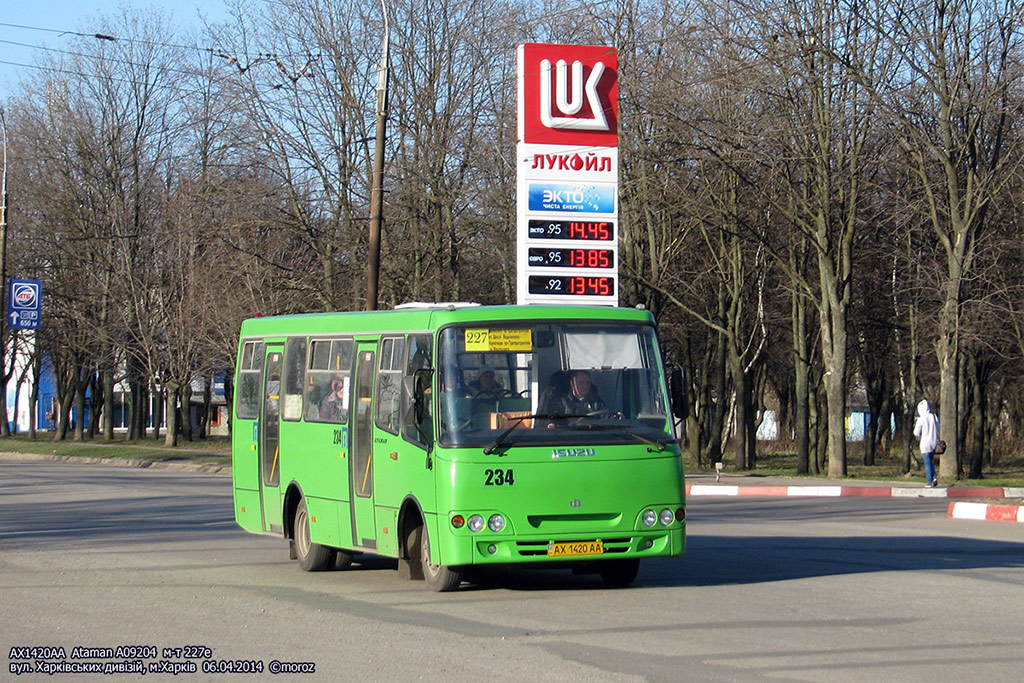 Kharkov region, Ataman A09204 # 234