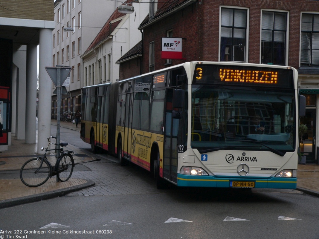 Nizozemsko, Mercedes-Benz O530G Citaro G č. 222