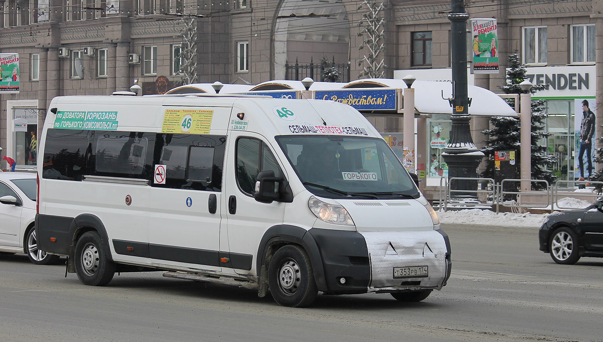 Челябинская область, Нижегородец-2227SK (Peugeot Boxer) № Т 353 РВ 174
