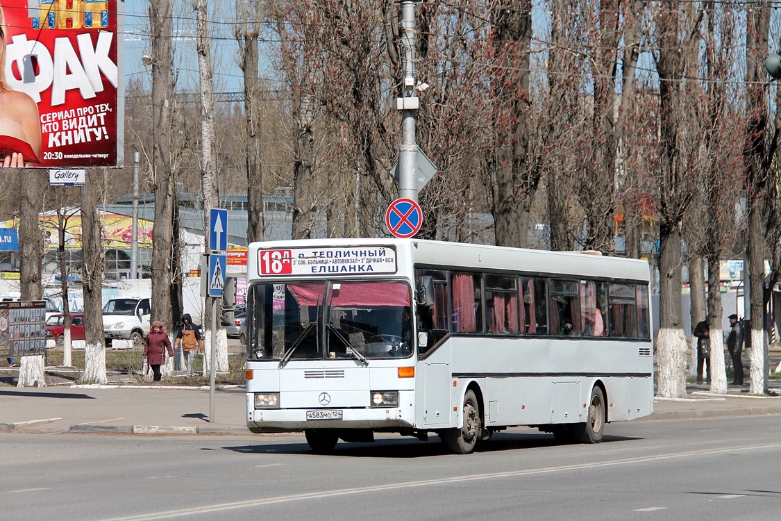 Saratov region, Mercedes-Benz O405 Nr. А 583 МО 124
