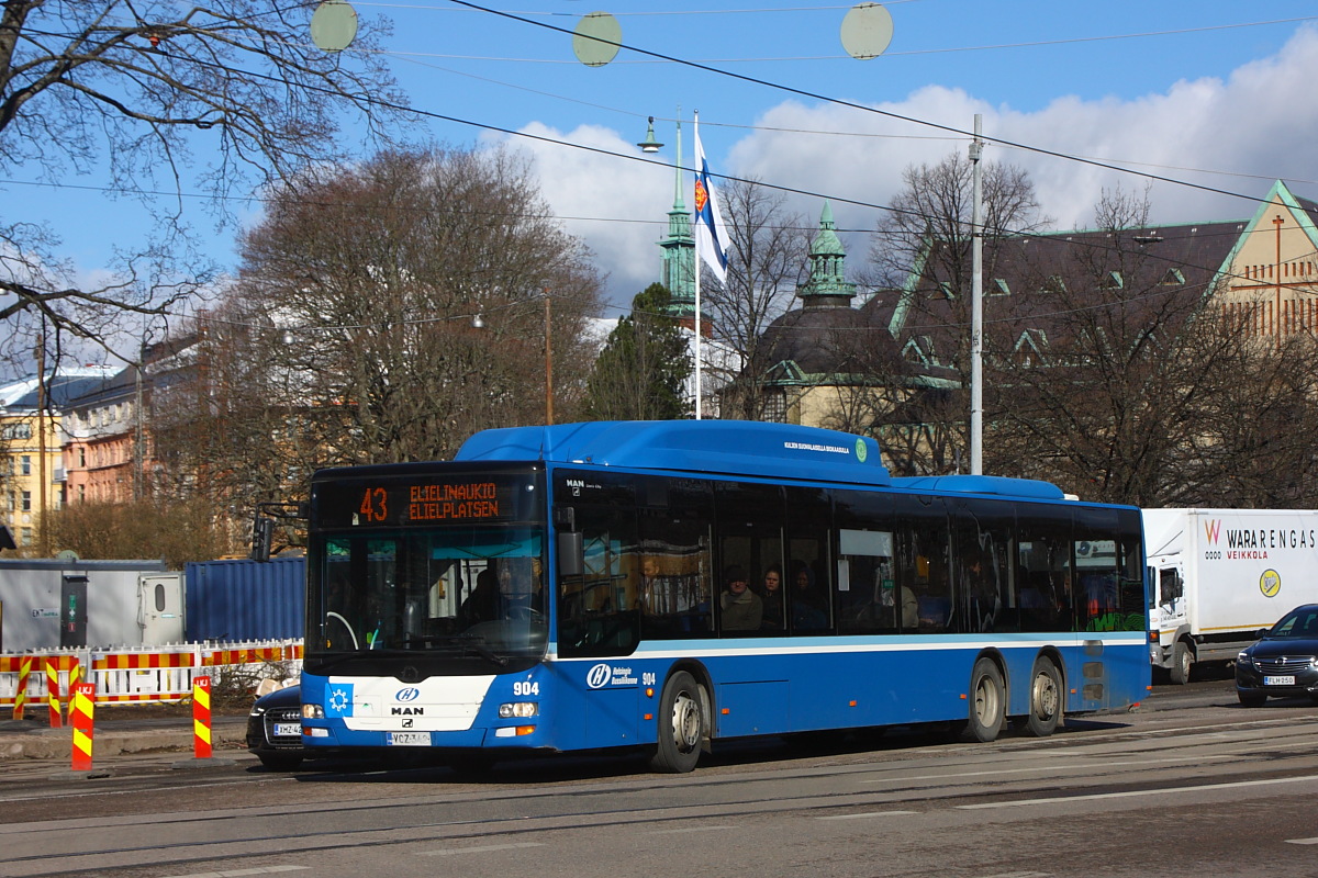 Финляндия, MAN A26 Lion's City LL NL313-15 CNG № 904