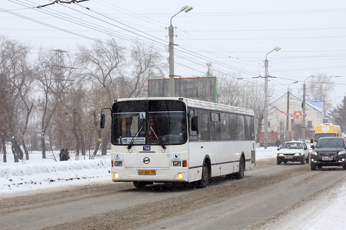 Омская область, ЛиАЗ-5293.00 № 708