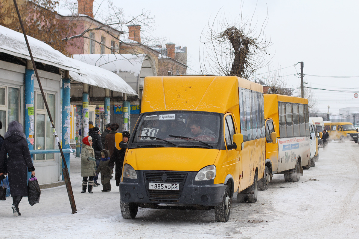 Омская область, Рута 20 ПЕ № Т 885 АО 55