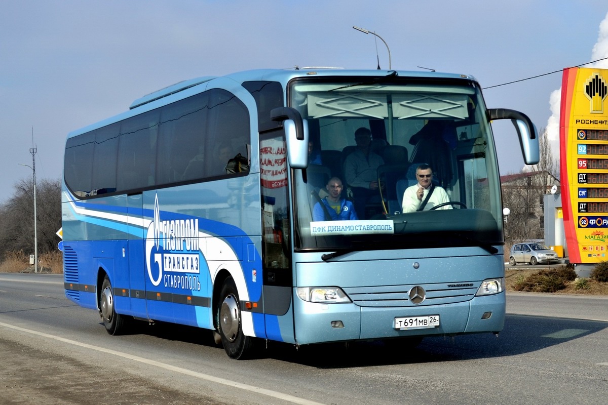 Ставропольский край, Mercedes-Benz O580-15RHD Travego № Т 691 МВ 26