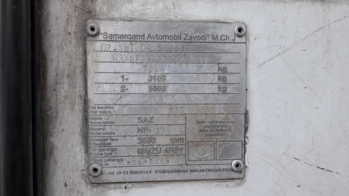 Almaty, SAZ NP37 sz.: 946 AB 02
