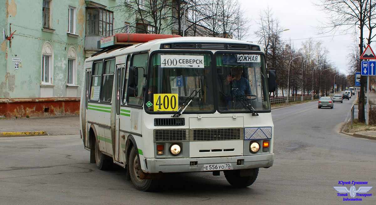 Томская область, ПАЗ-32054 № Е 556 УО 70