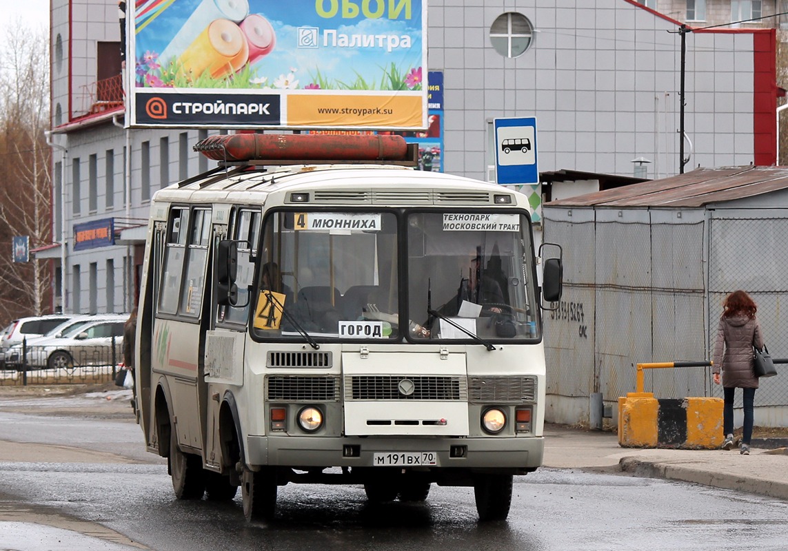 Томская область, ПАЗ-32054 № М 191 ВХ 70