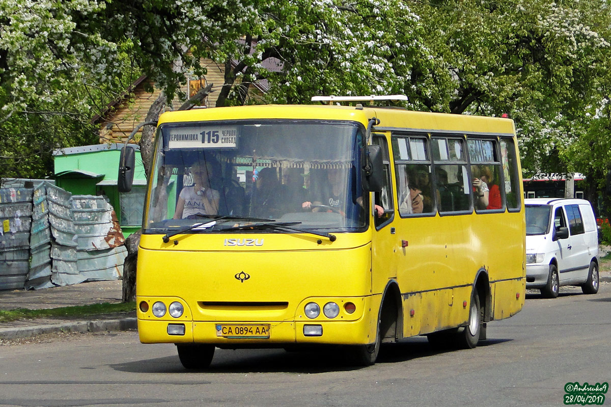 Черкасская область, Богдан А09202 № CA 0894 AA