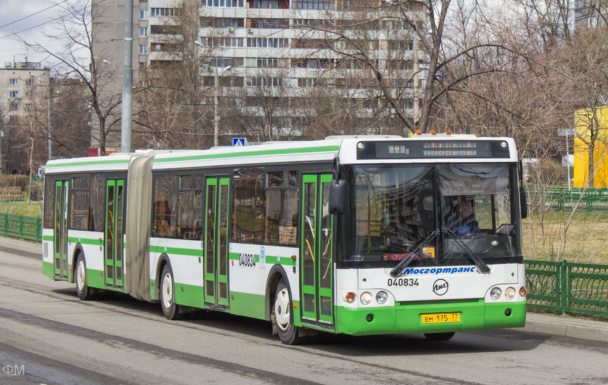 Москва, ЛиАЗ-6213.20 № 040834