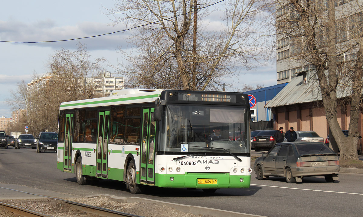 Moskau, LiAZ-5292.22 (2-2-2) Nr. 040803