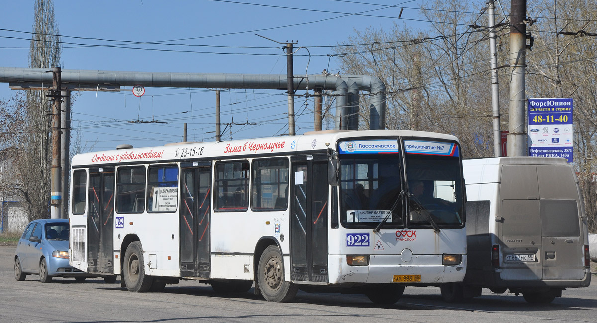 Омская область, Mercedes-Benz O345 № 922