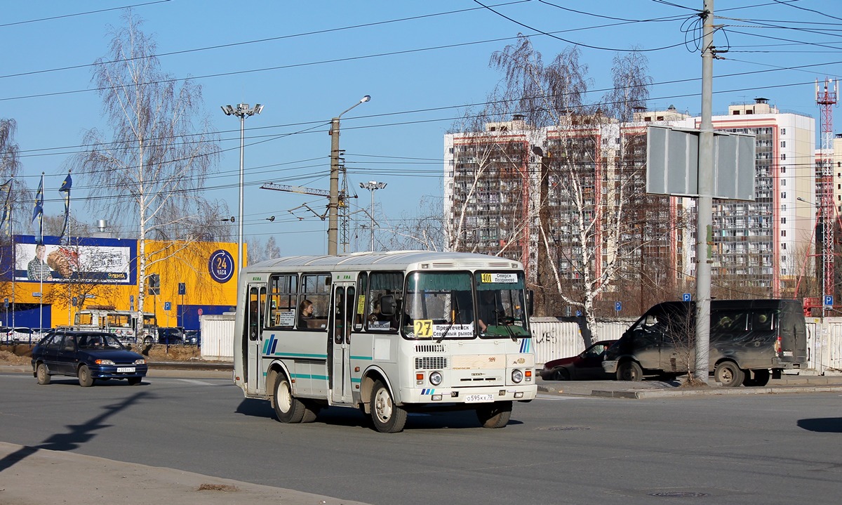 Томская область, ПАЗ-32054 № О 595 КХ 70