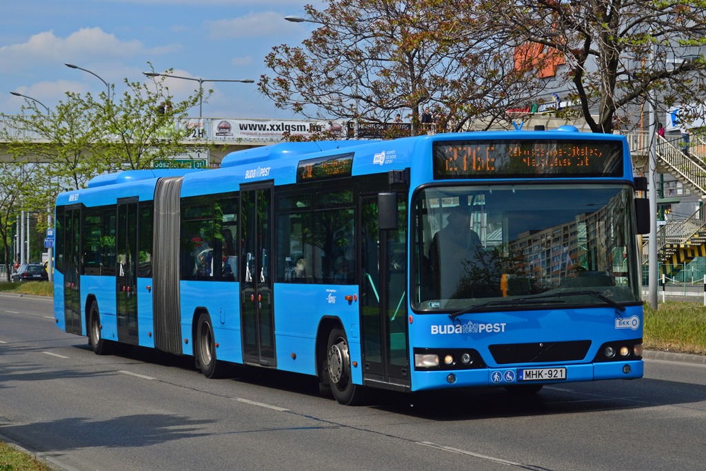 Венгрия, Volvo 7000A № MHK-921