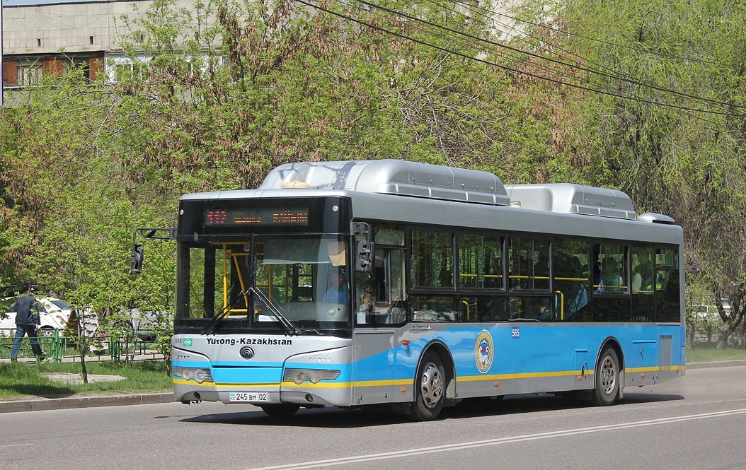 Алматы, Yutong ZK6118HGA № 565