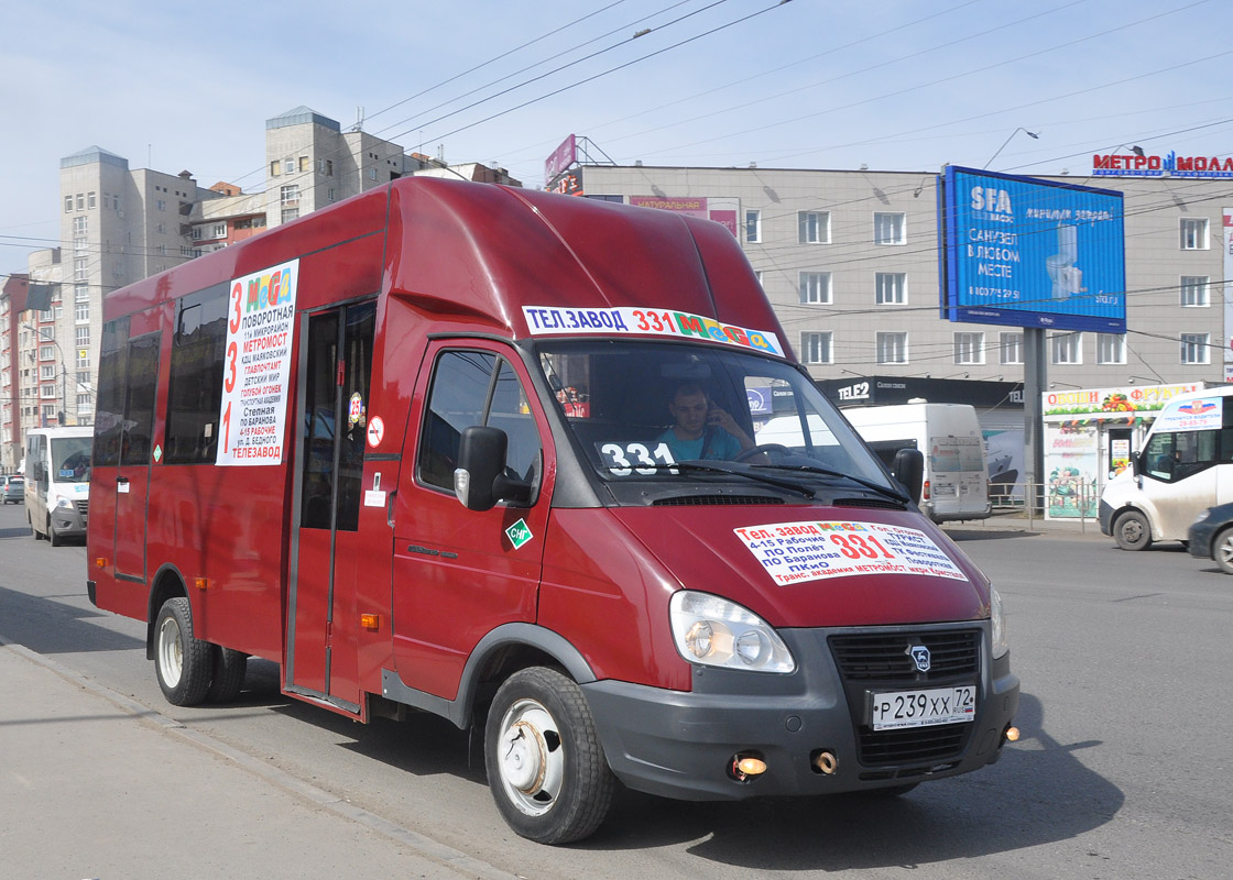 Омская область, Тула-2221 № Р 239 ХХ 72 — Фото — Автобусный транспорт