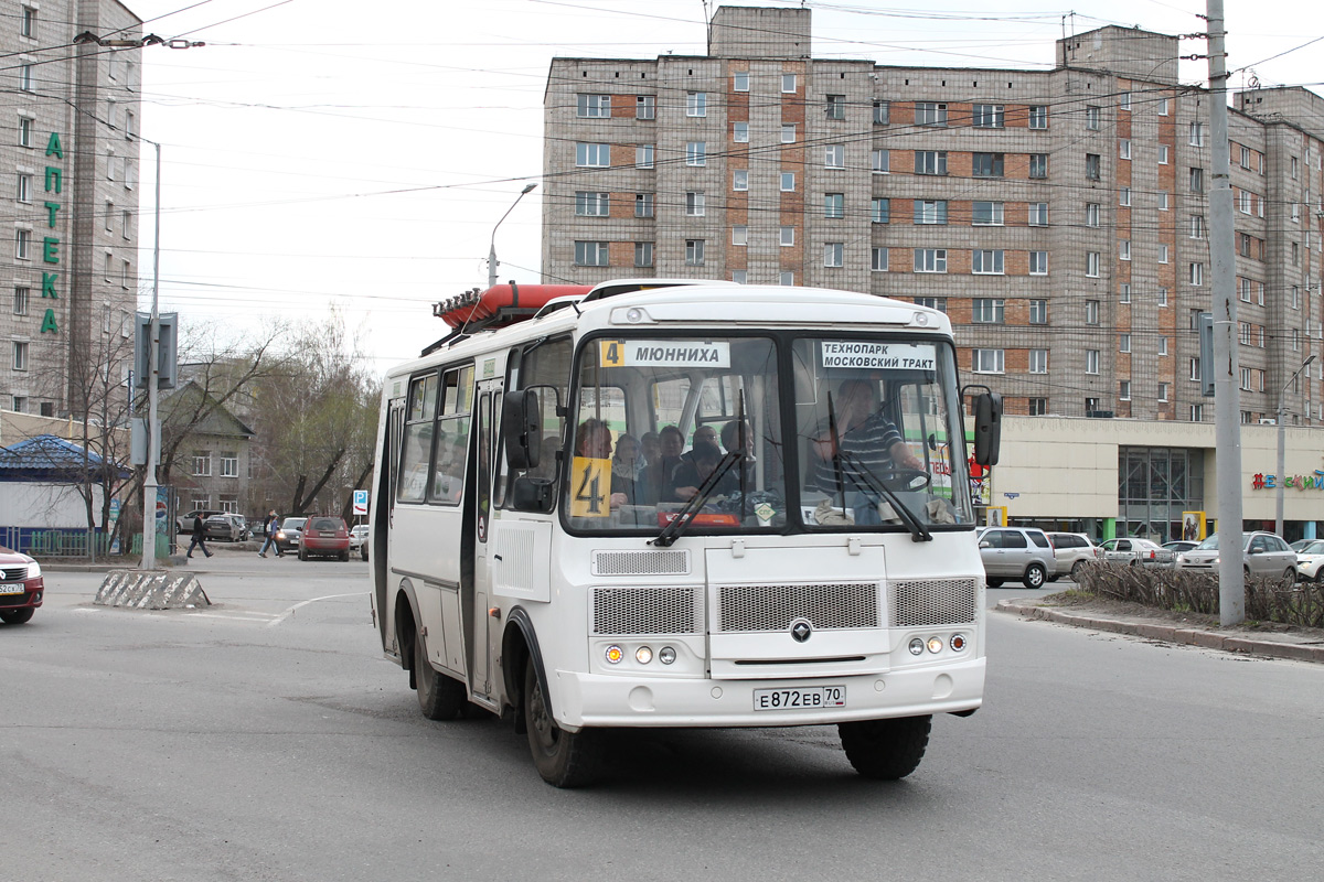 Томская область, ПАЗ-32054 № Е 872 ЕВ 70