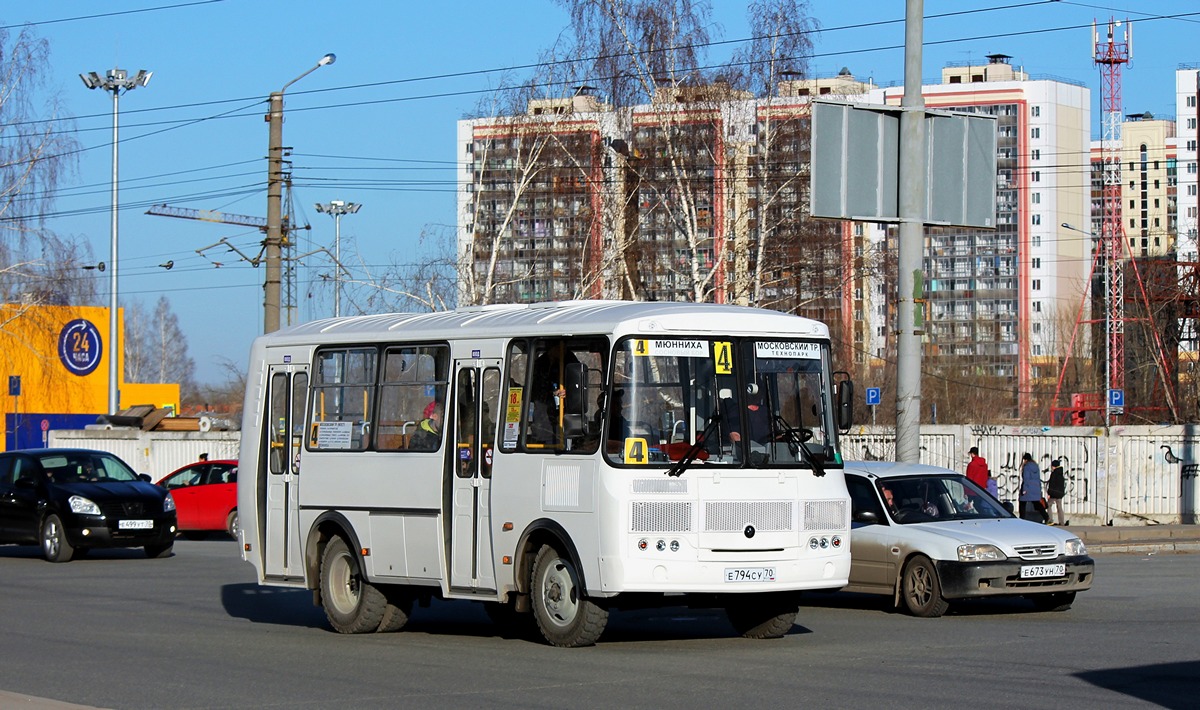 Томская область, ПАЗ-32054 № Е 794 СУ 70