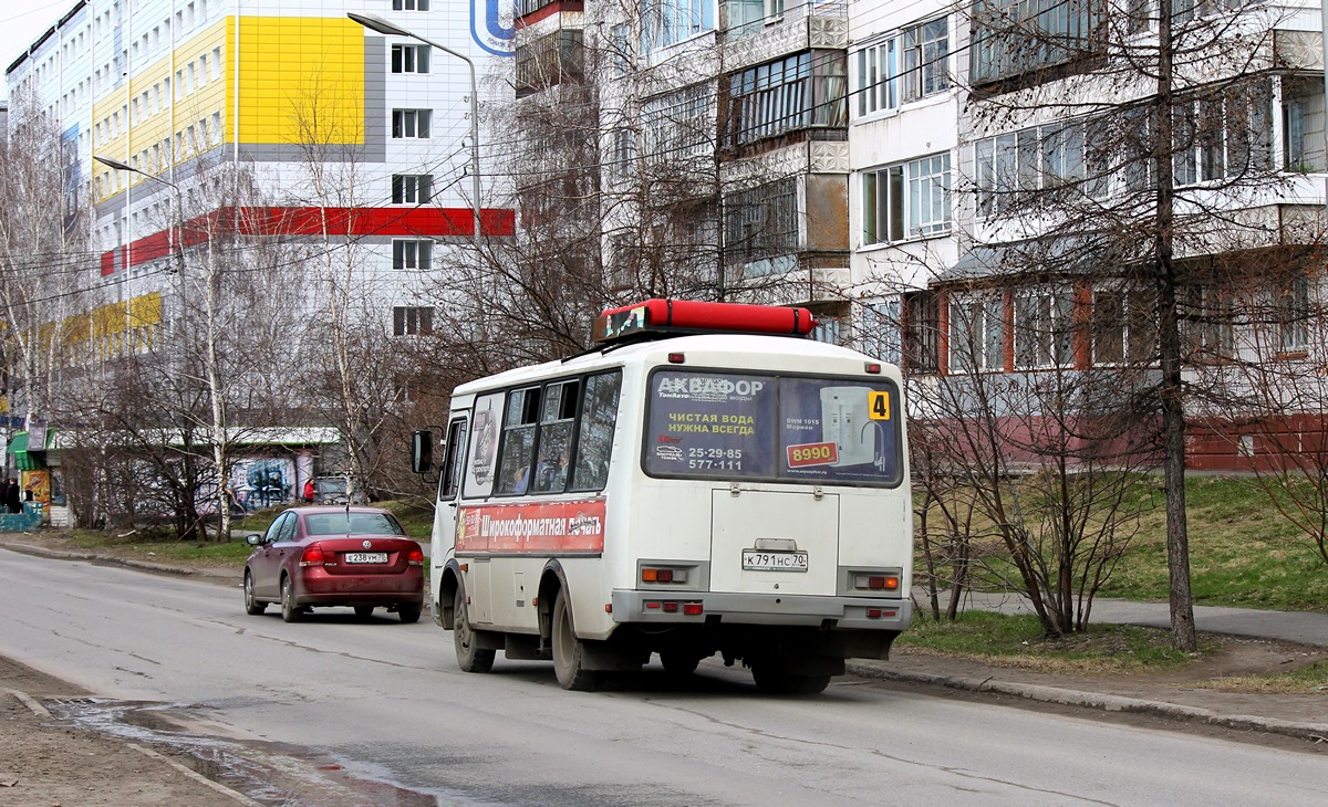 Томская область, ПАЗ-32054 № К 791 НС 70