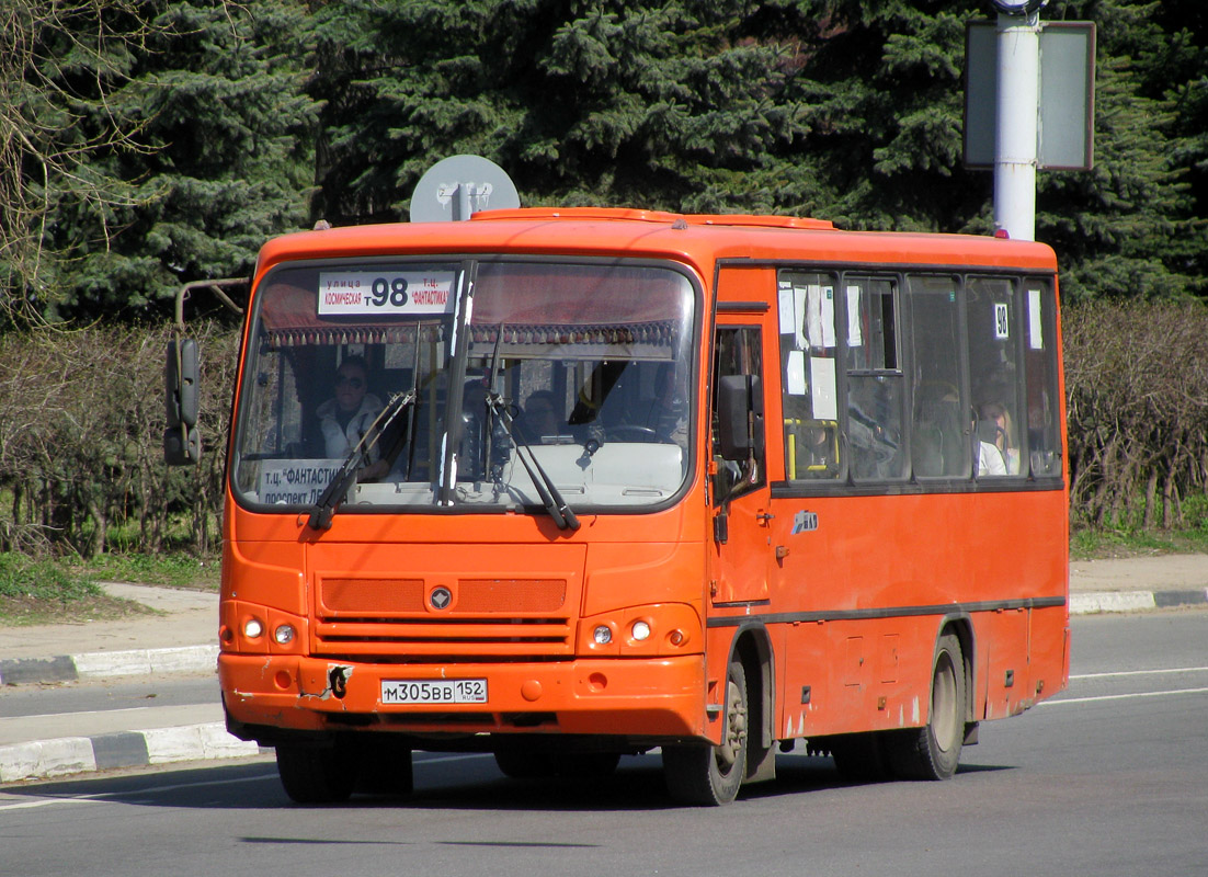 Нижегородская область, ПАЗ-320402-05 № М 305 ВВ 152