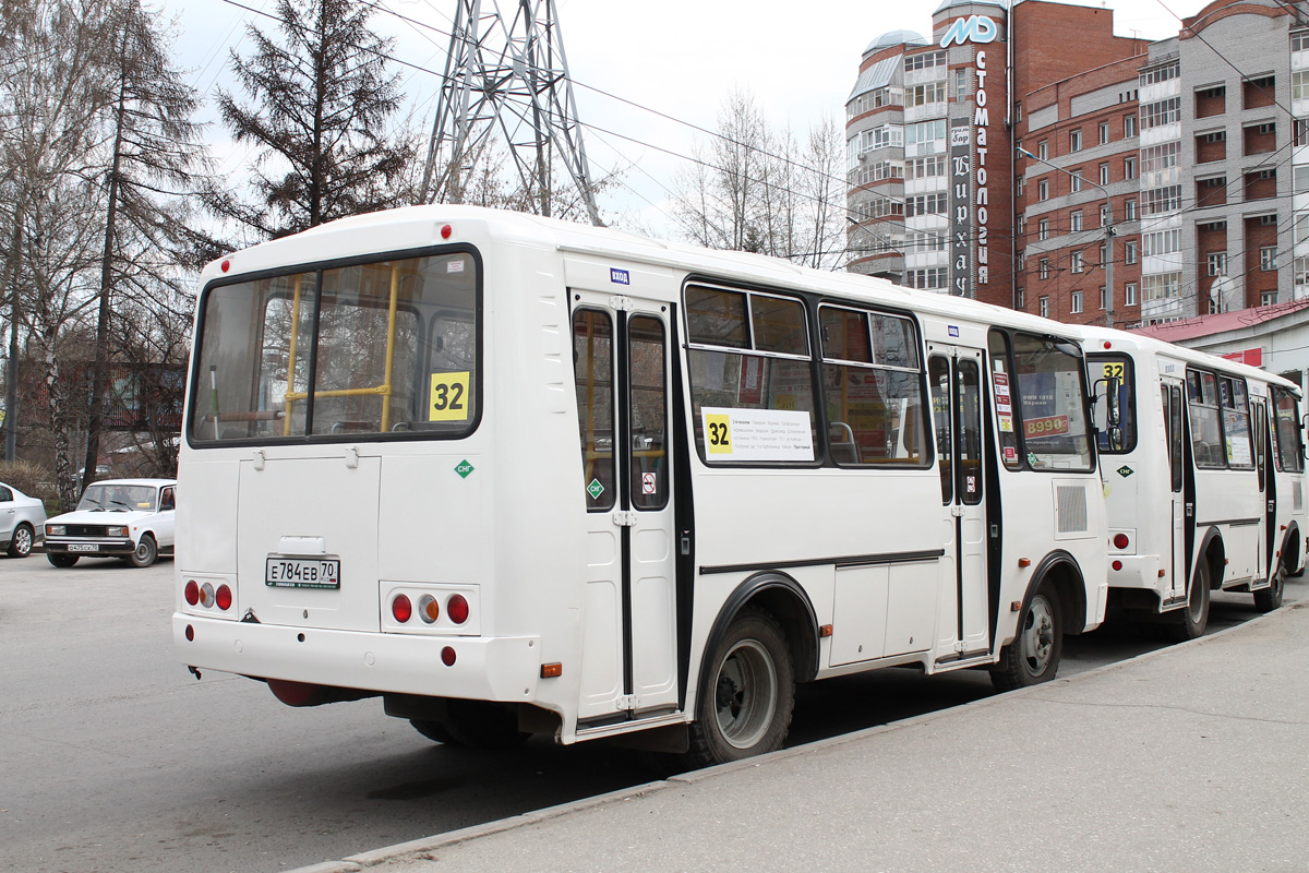 Томская область, ПАЗ-32054 № Е 784 ЕВ 70