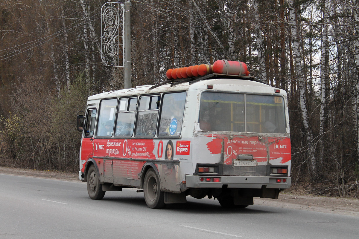 Томская область, ПАЗ-32054 № К 124 КС 70