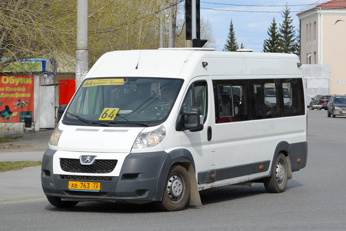 Тюменская область, Нижегородец-2227SK (Peugeot Boxer) № АВ 763 72