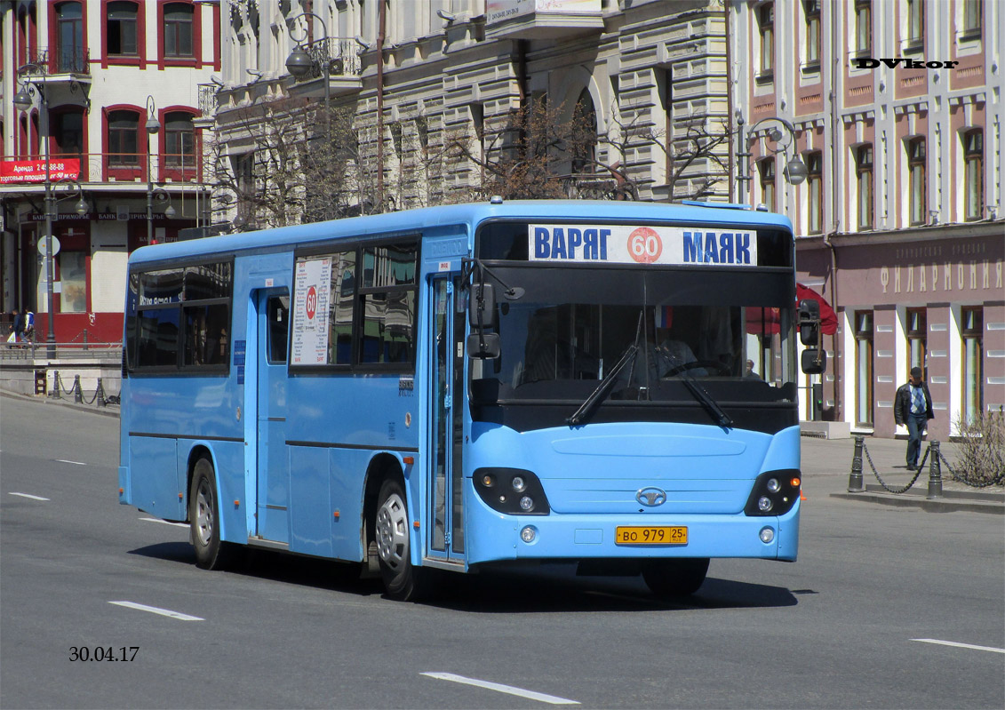 Приморский край, Daewoo BS106 Royal City (Ulsan) № ВО 979 25